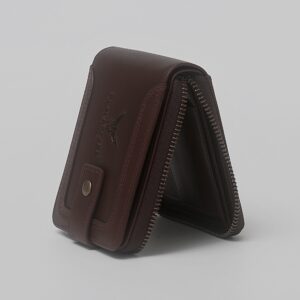 BLACKSPARK Genuine Leather Bifold Wallet